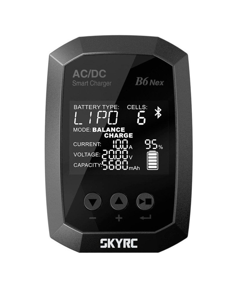 CARGADOR B6 NEX  NIMH 1-15S LIPO 1-6S 10A 200W 240V AC SKYRC