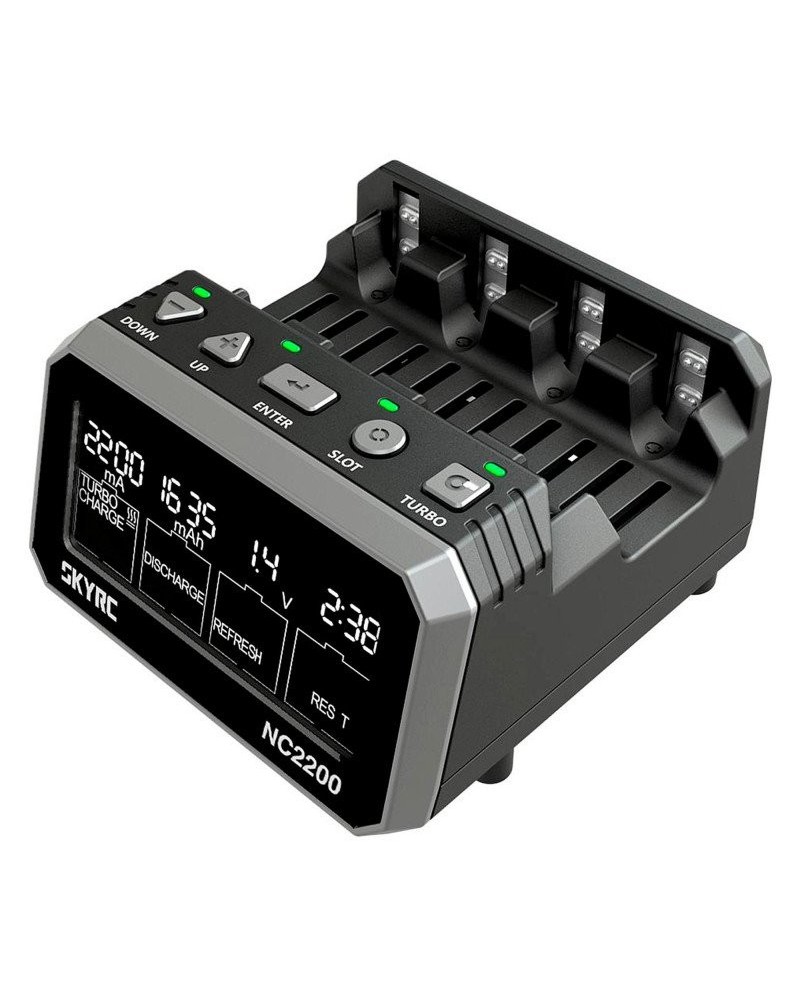 CARGADOR NC2200 PARA 4X AA/AAA 0.2-2.2A 240V AC SKYRC