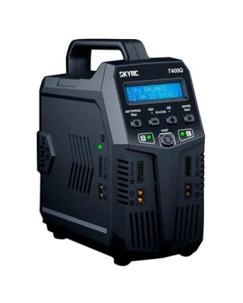 CARGADOR T400Q LIPO 1-6S 4X100W 240V AC SKYRC