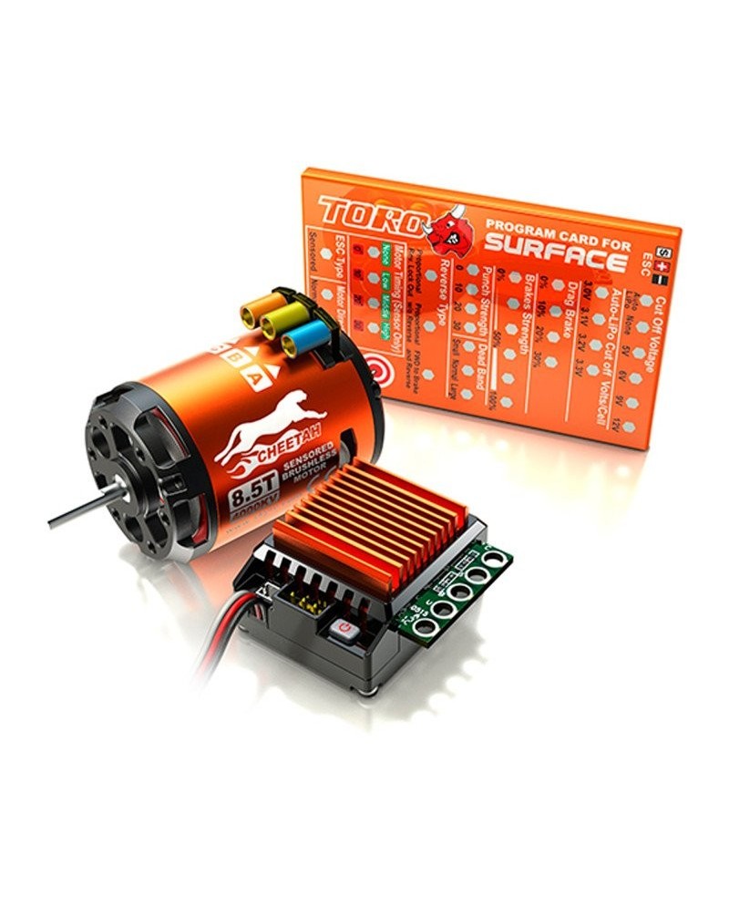 COMBO MOTOR CHEETAH 1/10 8.5T 4000KV CON SENSOR SKYRC