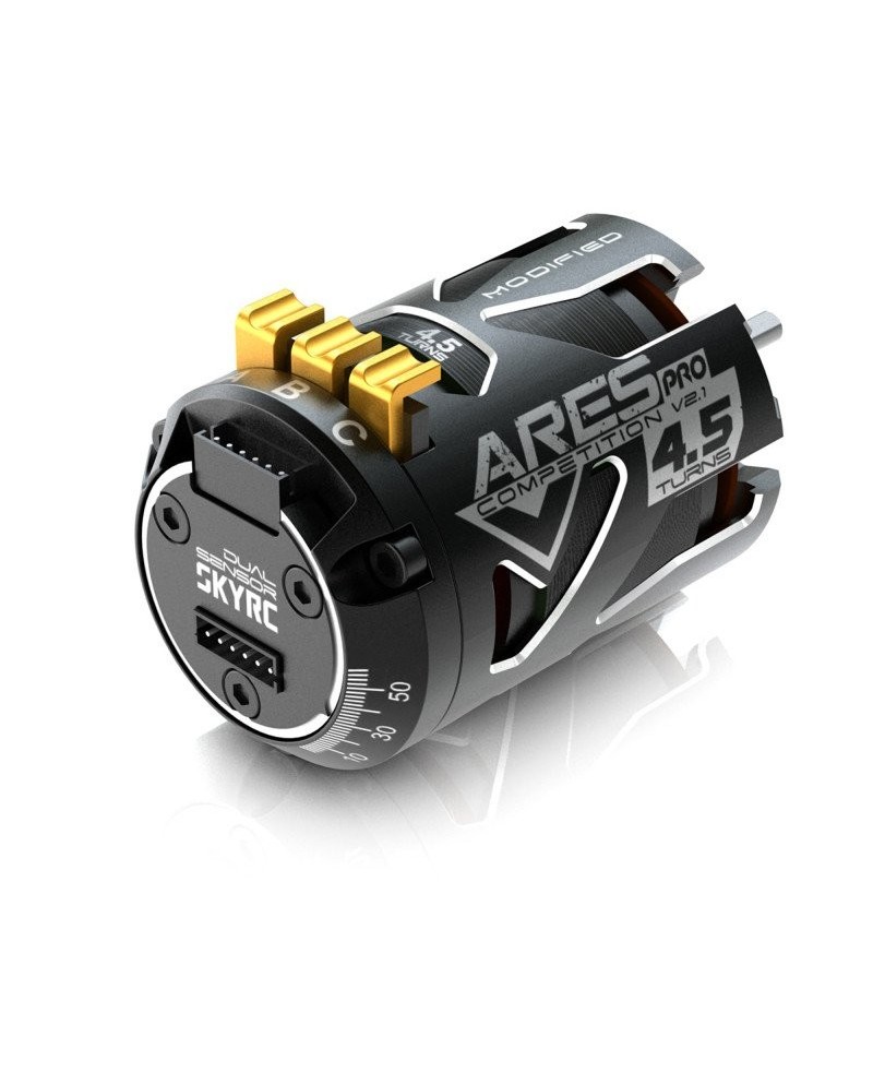 MOTOR ARES PRO V2.1 MODIFICADO 4.5T 7620KV SKYRC