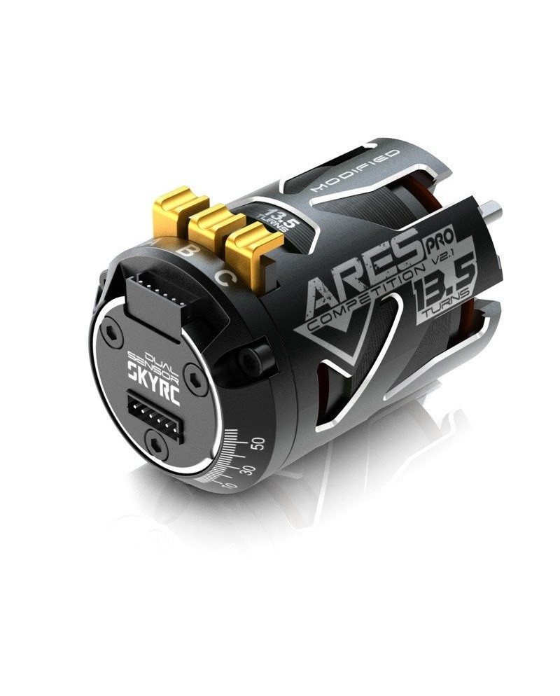 MOTOR ARES PRO V2.1 MODIFICADO 13.5T 2860KV SKYRC