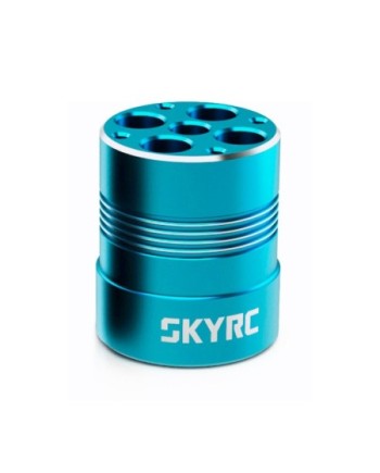 SOPORTE AMORTIGUADORES (AZUL) SKYRC