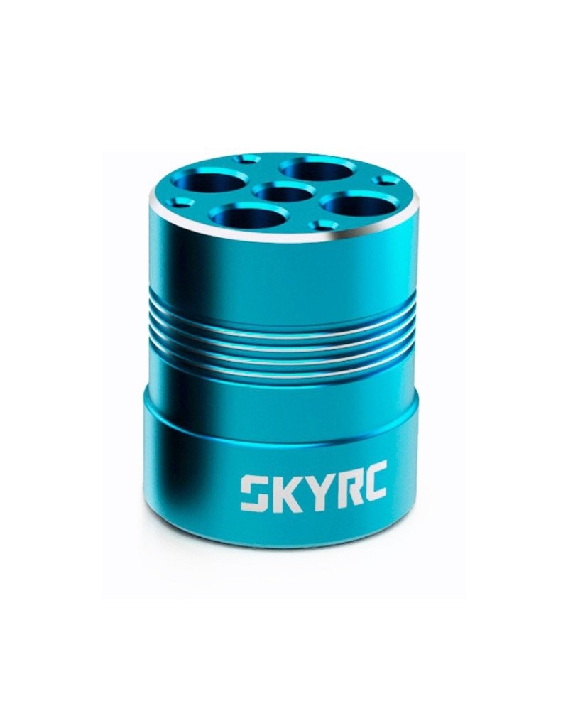 SOPORTE AMORTIGUADORES (AZUL) SKYRC