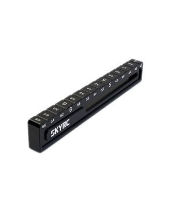 MEDIDOR ALTURA ON ROAD 4MM A 6.6MM (NEGRO) SKYRC