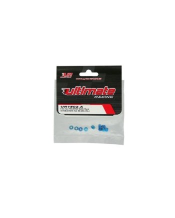 AUTOBLOCANTE ALU. M3 AZUL (10u.)