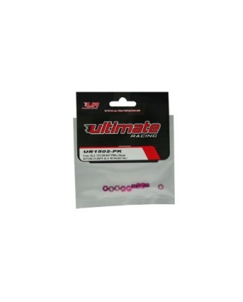 AUTOBLOCANTE ALU. M3 ROSA (10u.)