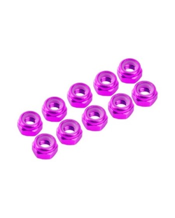 AUTOBLOCANTE ALU. M3 ROSA (10u.)