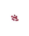 AUTOBLOCANTE ALU. M3 FLANGED ROJO (10u.)