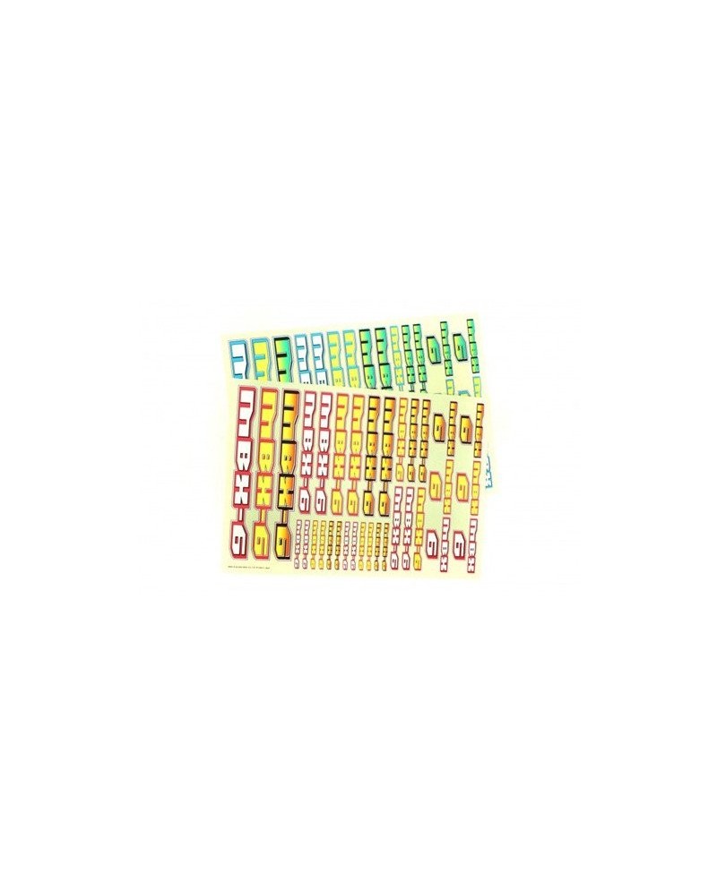 ADHESIVOS 2 HOJAS MBX6 MUGEN