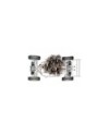 SET TORNILLERIA TITANIO B MBX6 MUGEN