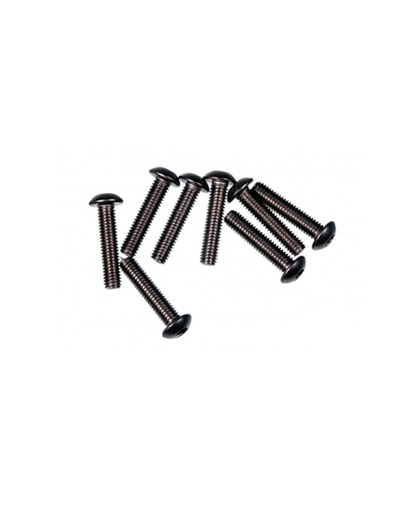 TORNILLO M3X14 TITANIO CABEZA DE CEBO (8u) MUGEN