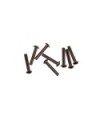 TORNILLO M3X16 TITANIO CABEZA DE CEBO (8u) MUGEN