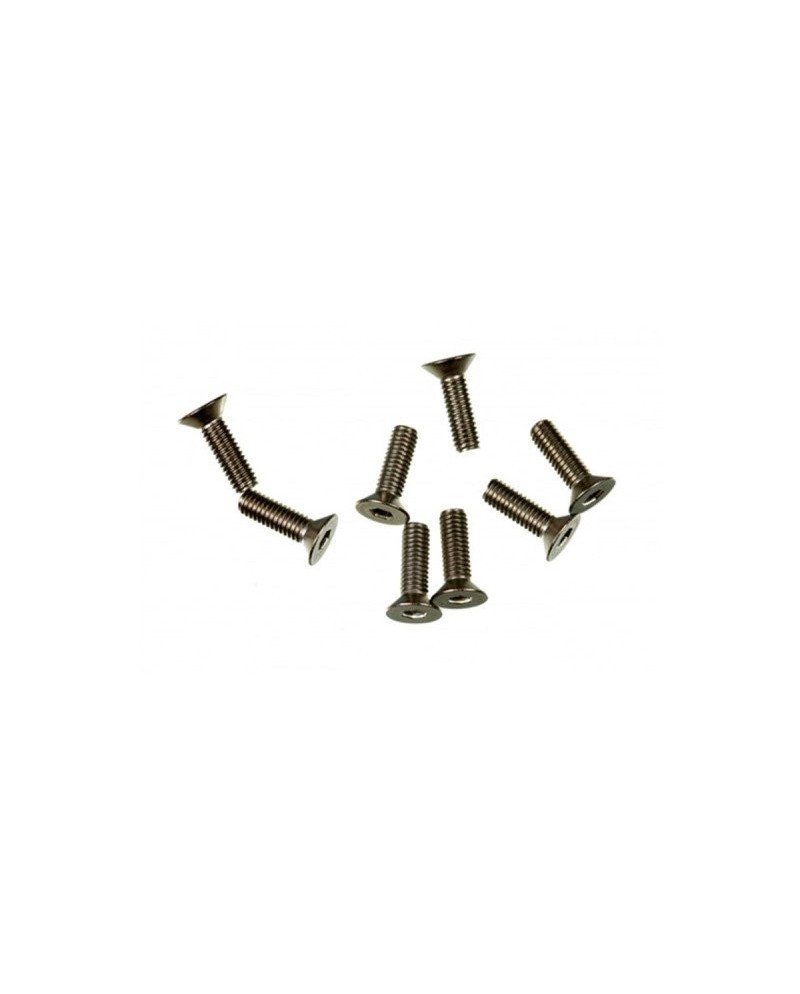 TORNILLO M3X10 TITANIO AVELLANADO (8u) MUGEN