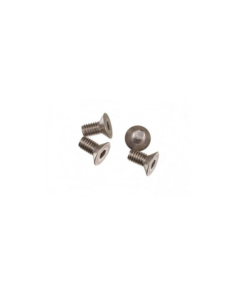 TORNILLO M4X8 TITANIO AVELLANADO (8u) MUGEN