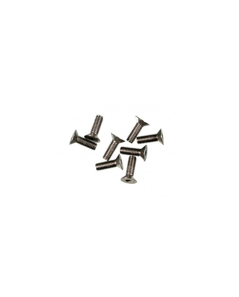 TORNILLO M4X12 TITANIO AVELLANADO (8u) MUGEN