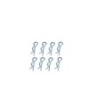 CLIPS CARROCERIA (8u.) MBX6/7/7R/8 MUGEN