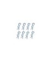 CLIPS CARROCERIA (8u.) MBX6/7/7R/8 MUGEN