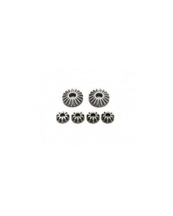 PIÑONES DIFERENCIAL ACERO MTX-5 MUGEN (6u.)