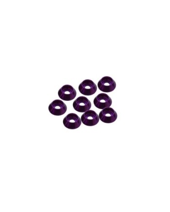 ARANDELA CABEZA CILINDRICA 3MM PURPURA (8u.)