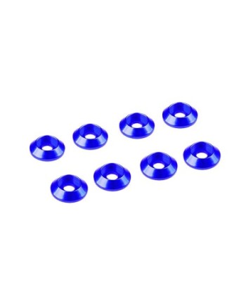 ARANDELA CABEZA CILINDRICA 3MM AZUL (8u.)