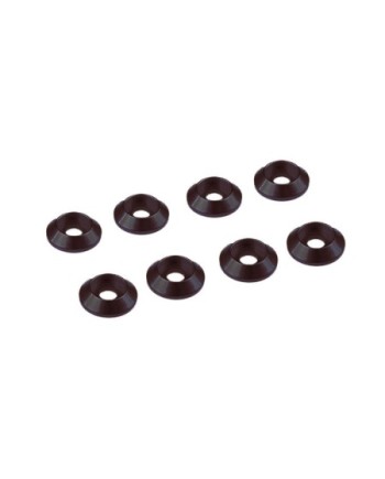 ARANDELA CABEZA CILINDRICA 3MM NEGRA (8u.)