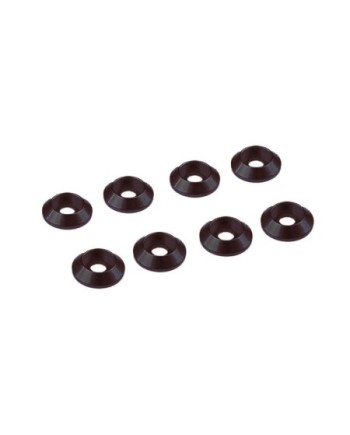 ARANDELA CABEZA CILINDRICA 3MM NEGRA (8u.)