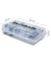 KIT TORNILLOS M3 (200u.) EN CAJA DOBLE ULTIMATE