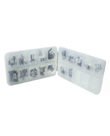 KIT TORNILLOS M3 (200u.) EN CAJA DOBLE ULTIMATE