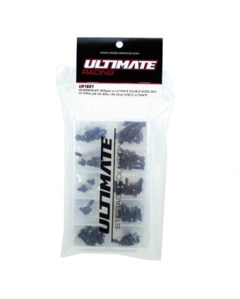 KIT TORNILLOS M3 (200u.) EN CAJA DOBLE ULTIMATE