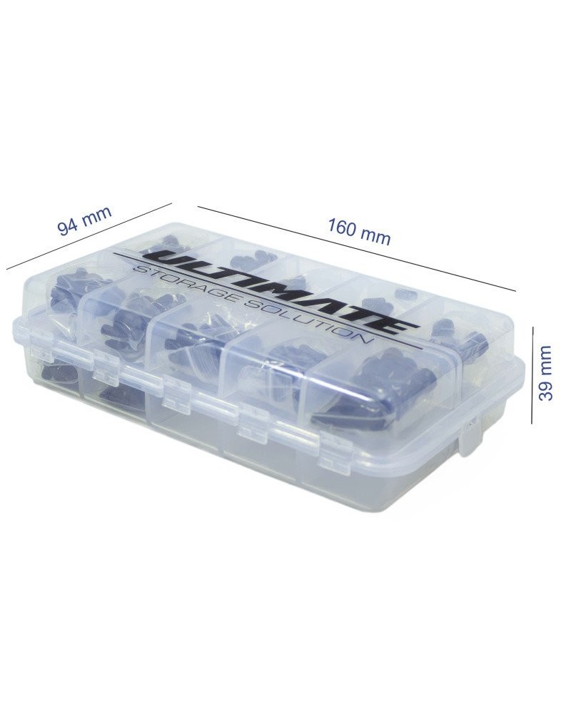 KIT TORNILLOS M4 (170u.) EN CAJA DOBLE ULTIMATE