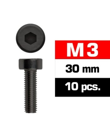 TORNILLOS M3x30mm CILINDRICO (10u.)