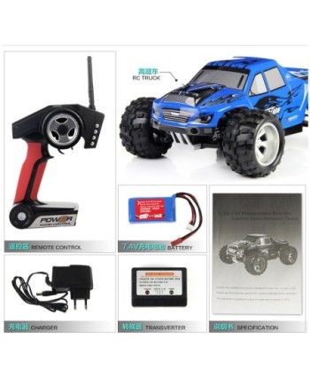 COCHE ELECTRICO RTR 1/18 MONSTER 4WD 2.4GHZ - A979