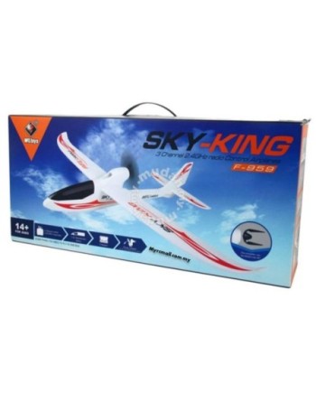 AVION SKY FLY 3CH 2.4GHZ AZUL - WLTOYS F959