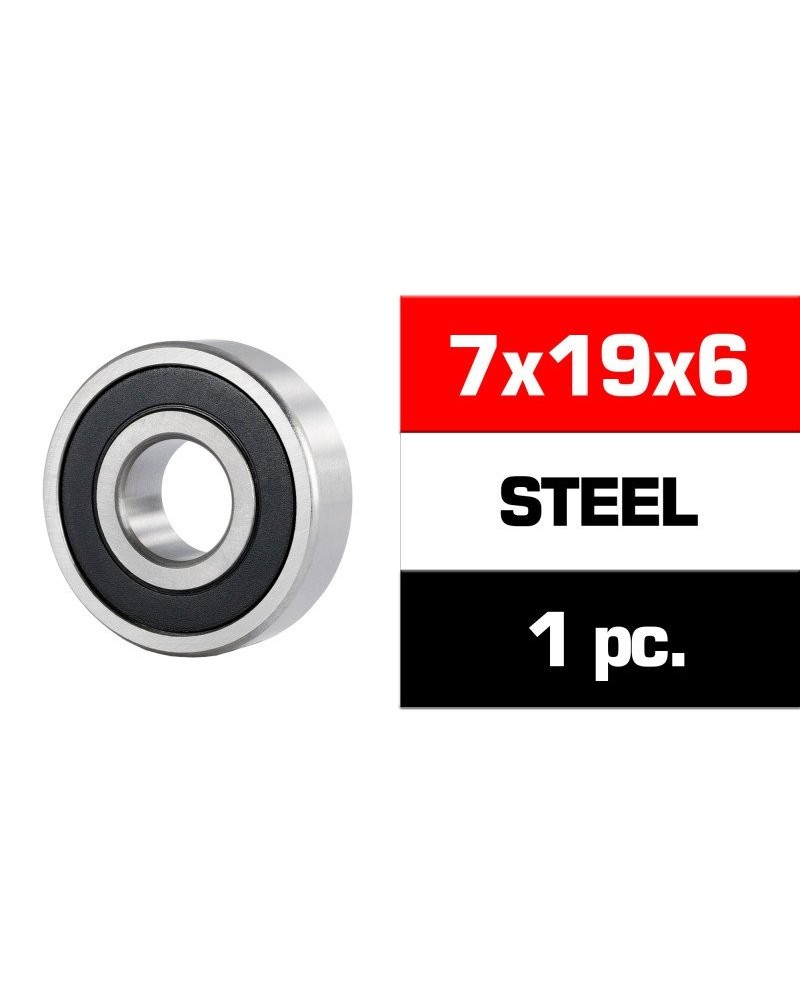 7x19x6 ROD.ACERO "HS" TAPAS GOMA DEL. MOTOR (UR, NOVA,OS) (1u.)