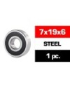 7x19x6 ROD.ACERO "HS" TAPAS GOMA DEL. MOTOR (UR, NOVA,OS) (1u.)