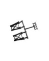TRAPECIO INFERIOR TRASERO MTX-6R MUGEN (2u.)