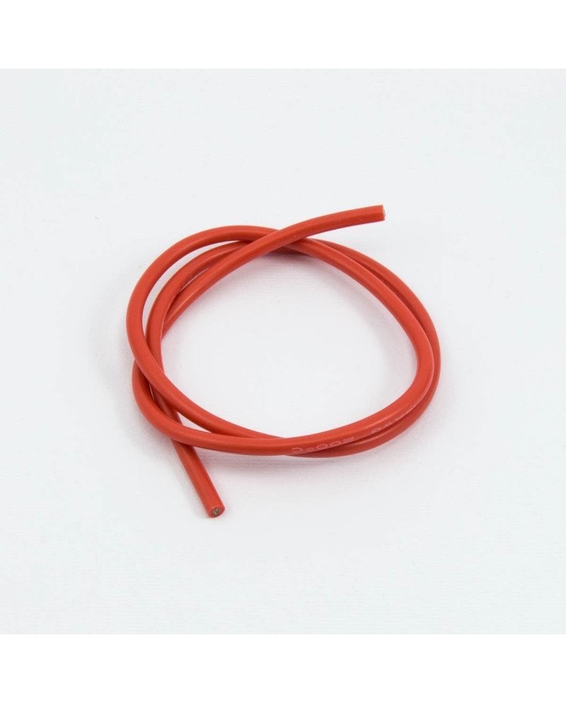 CABLE SILICONA ROJO 16awg (50cm)