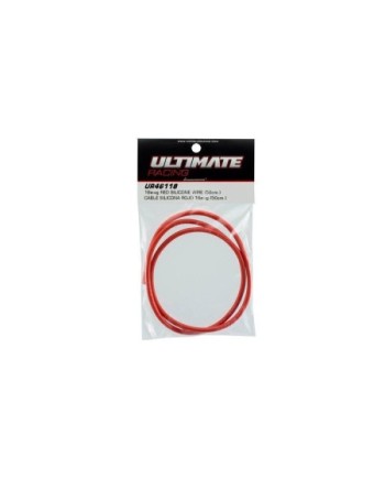 CABLE SILICONA ROJO 16awg (50cm)
