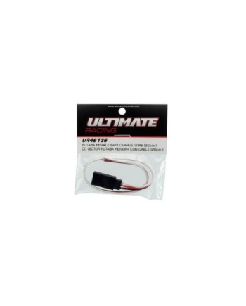 CONECTOR FUTABA HEMBRA CON CABLE (20cm)