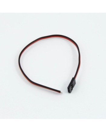 CONECTOR FUTABA MACHO CON CABLE (20cm)