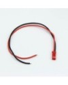 CONECTOR BEC MACHO CON CABLE (20cm)