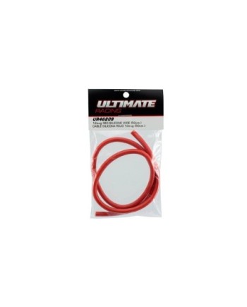 CABLE SILICONA ROJO 12awg (50cm)