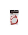 CABLE SILICONA ROJO 12awg (50cm)