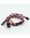 "Y" CONECTOR FUTABA CABLE TRENZADO (60cm)