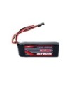 BATERÍA ULTIMATE LiPo RECEPTOR PLANA 7.4V. 2500mAh CONEXIÓN JR