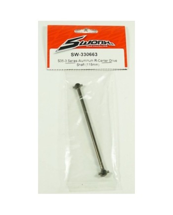 CARDÁN CENTRAL ALUMINIO R-CENTER 115 MM S35-4/5/5E SWORKZ