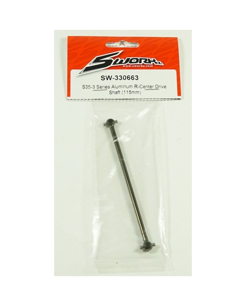 CARDÁN CENTRAL ALUMINIO R-CENTER 115 MM S35-4/5/5E SWORKZ