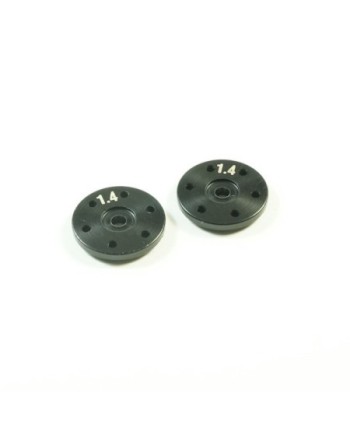 PISTÓN AMORTIGUADOR BBS 1.4X6 AGUJEROS NEGRO (2u.) S35-4 SWORKZ