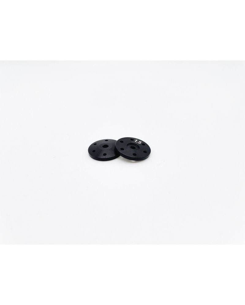 PISTÓN AMORTIGUADOR BBS 1.5X6 AGUJEROS NEGRO (2u.) S35-4 SWORKZ